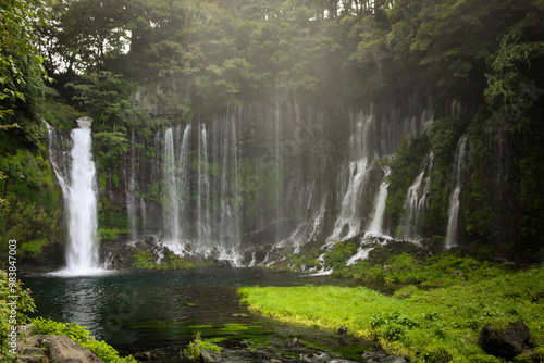 Shiraito falls Fujinomiya Japan August 2024