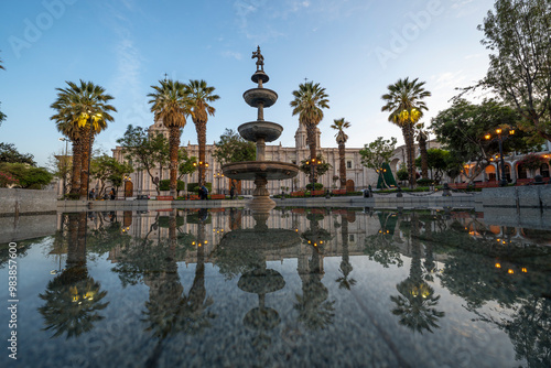 Plaza de Armas de Arequipa photo