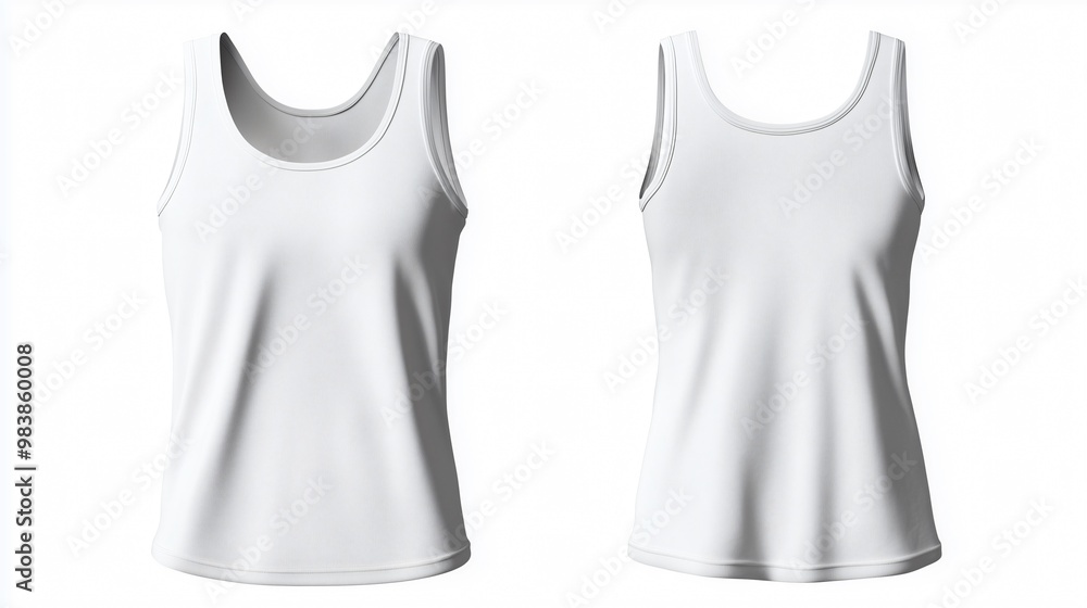 illustrator woman blank tank singlet Woman shirt without sleeves Tshirt front of mock up illustrator woman blank tank singlet Woman shirt without sleeves Tshirt front of mock up