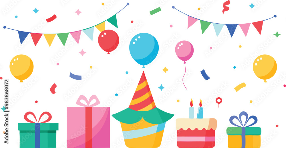 confetti vector illustration, Print confetti vector illustration, Print