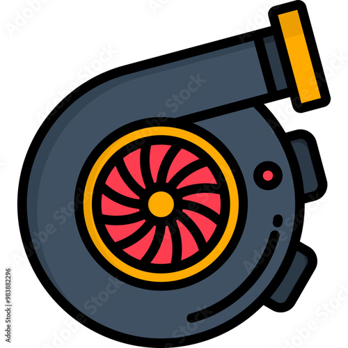 Turbo Engine Icon