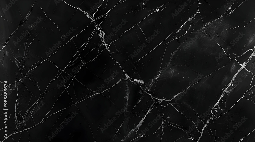 Black Marble Texture with White Veins as a High-Resolution Seamless Background for Design Projects Black Marble Texture with White Veins as a High-Resolution Seamless Background for Design Projects