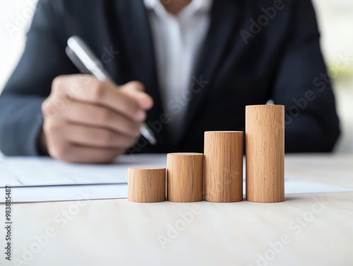 Financial advisor guiding a client through a taxefficient investing strategy, detailed and strategic, Taxefficient investing photo