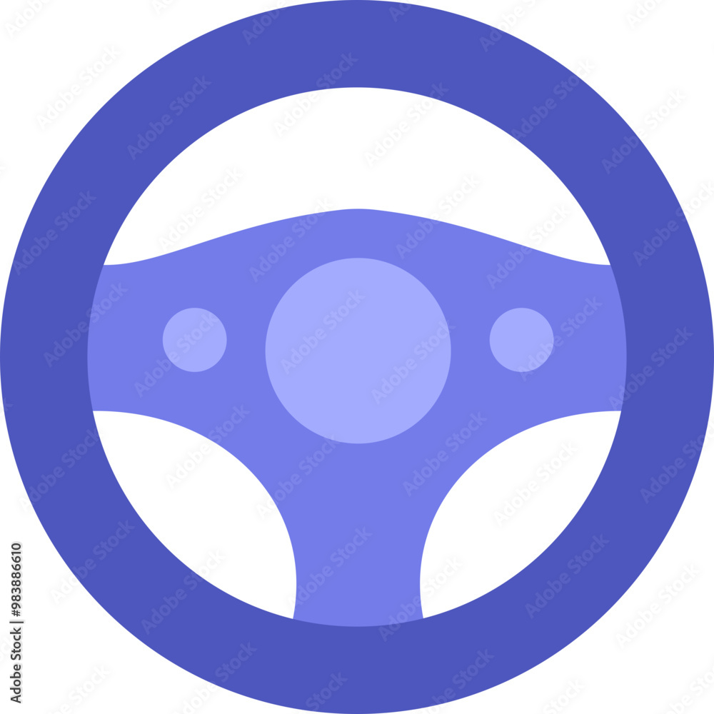 Fototapeta premium Steering Wheel Icon