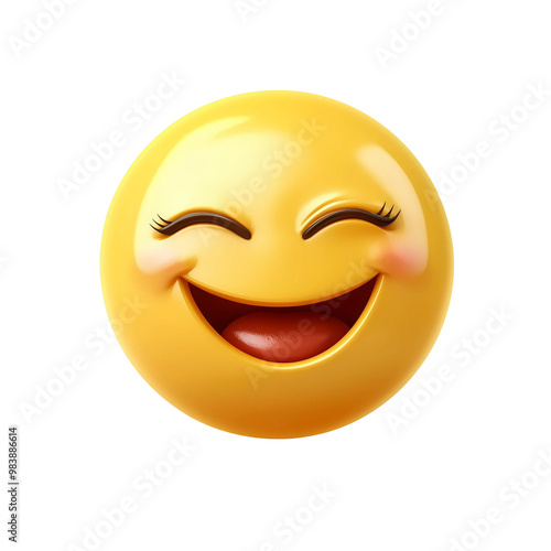 3d smiley face emoji