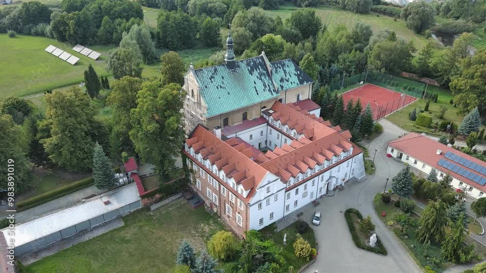 Salesian Monastery in Lutomiersk, Poland. Salesian Monastery in Lutomiersk, Poland.