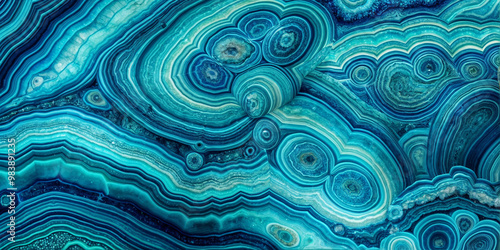 blue, malachite, cut, stone, background,