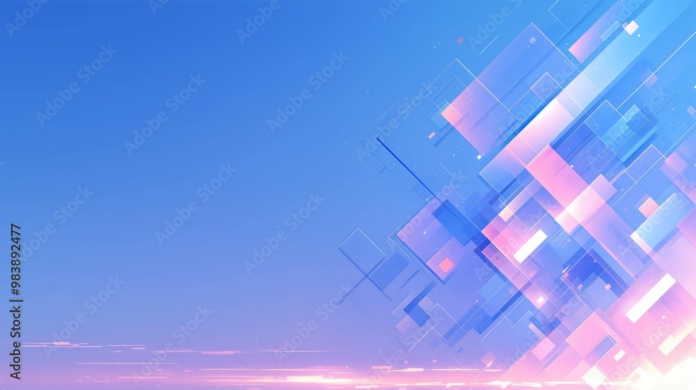 Fototapeta premium 幾何学模様の背景画像
