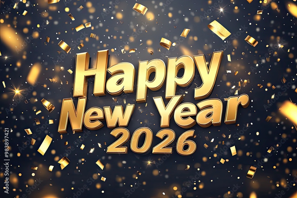 Happy New Year Greetings, Generaative AI Happy New Year Greetings, Generaative AI