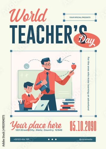 World Teacher Day Flyer