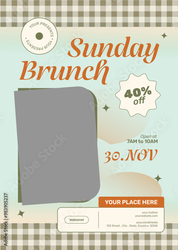 Sunday Brunch Flyer