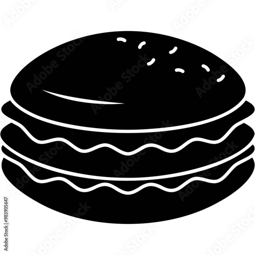 Matcha Macaron Icon
