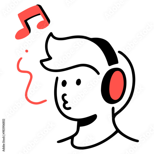 Humming a song