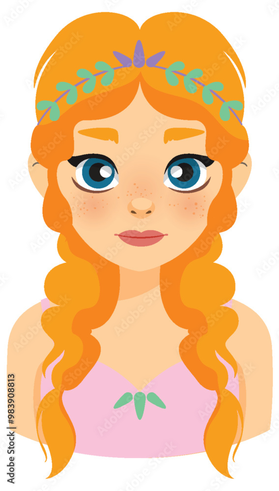 Fairy Princess with Red Hair Fairy Princess with Red Hair