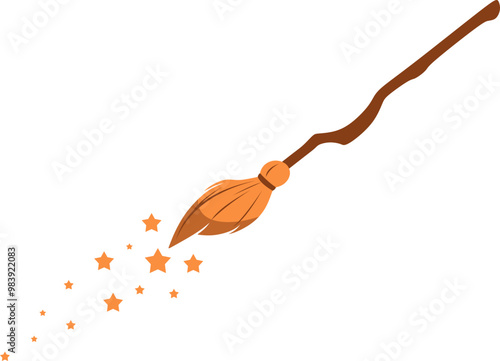 Broomstick Illustration