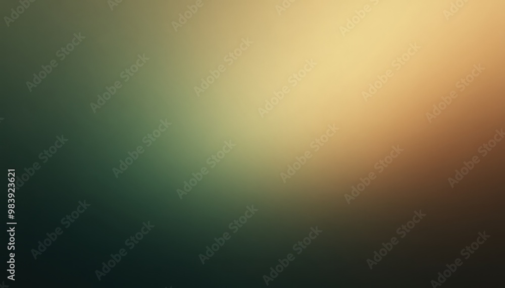 Abstract Muted Brown and Forest Green Gradient Noisy Grain Background Texture Abstract Muted Brown and Forest Green Gradient Noisy Grain Background Texture