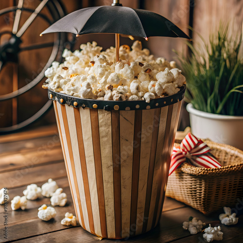 popcorn becher als mary Poppins photo