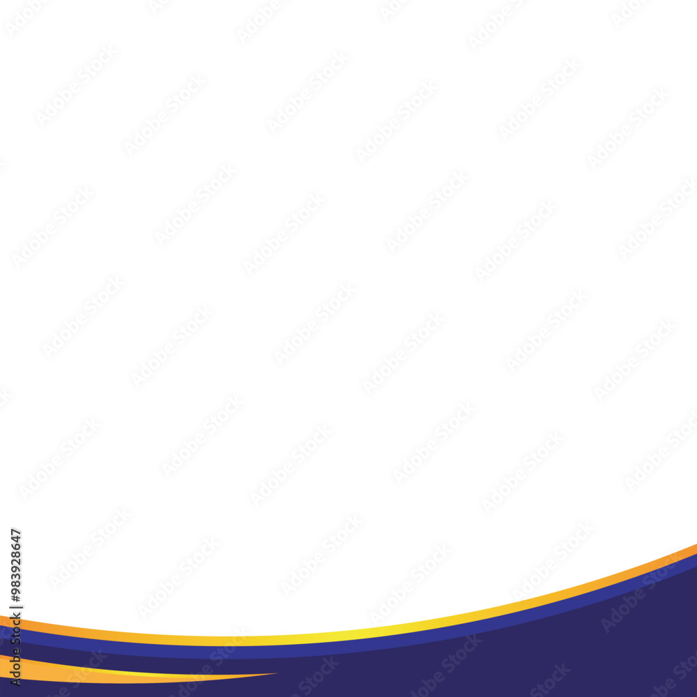 Wavy Business Footer Wavy Business Footer