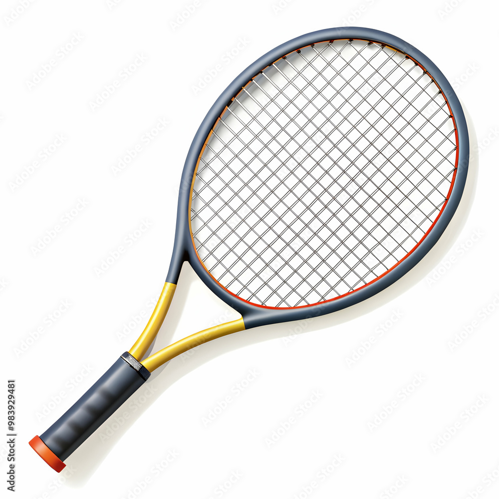 tennis racket top view isometric view tennis racket top view isometric view