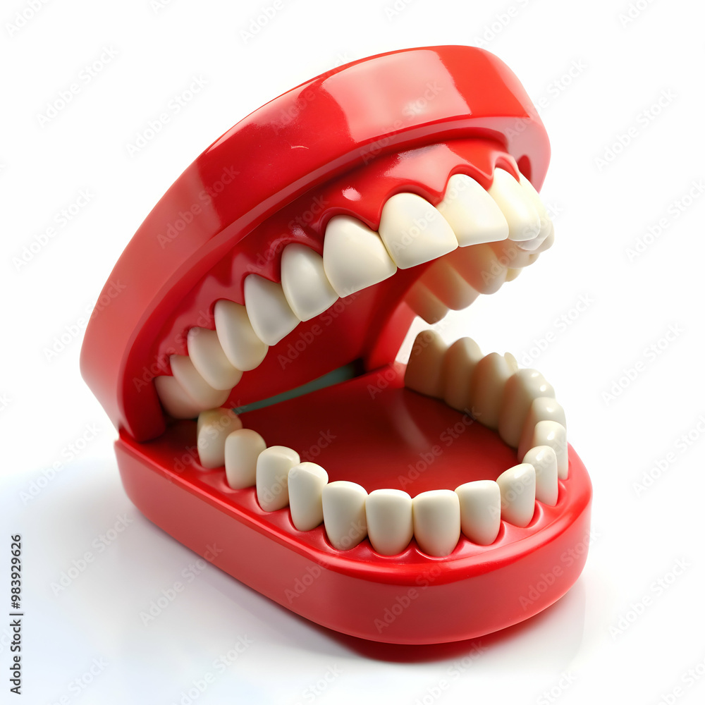 Obraz premium Plastic teeth