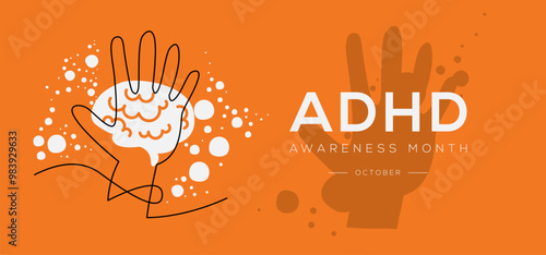 National ADHD awareness month, held on October.