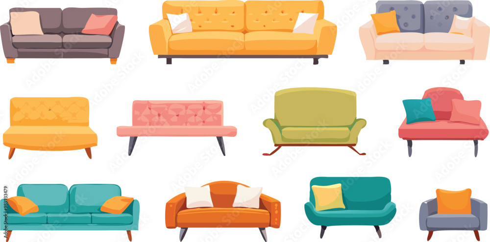 Various modern sofas and couches Collections Various modern sofas and couches Collections