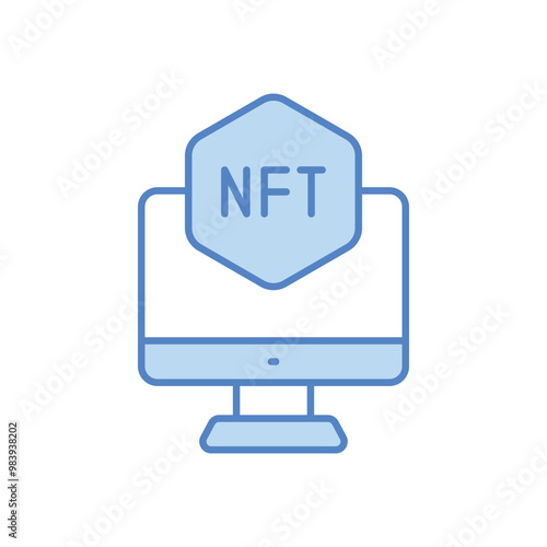 Nft Item vector icon