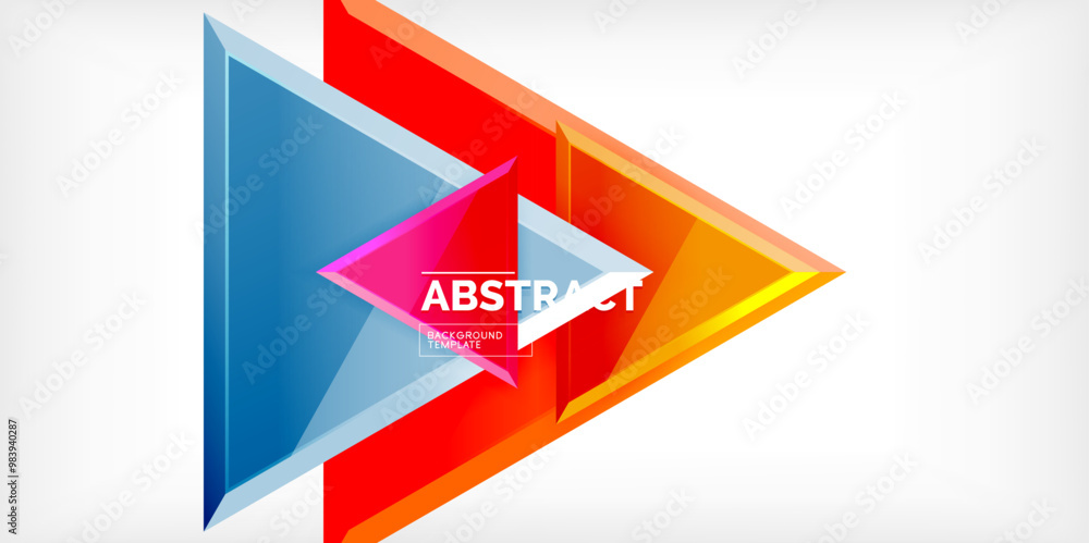 Triangle glass shapes geometric abstract background. Vector Illustration For Wallpaper, Banner, Background, Card, Book Illustration, landing page Triangle glass shapes geometric abstract background. Vector Illustration For Wallpaper, Banner, Background, Card, Book Illustration, landing page