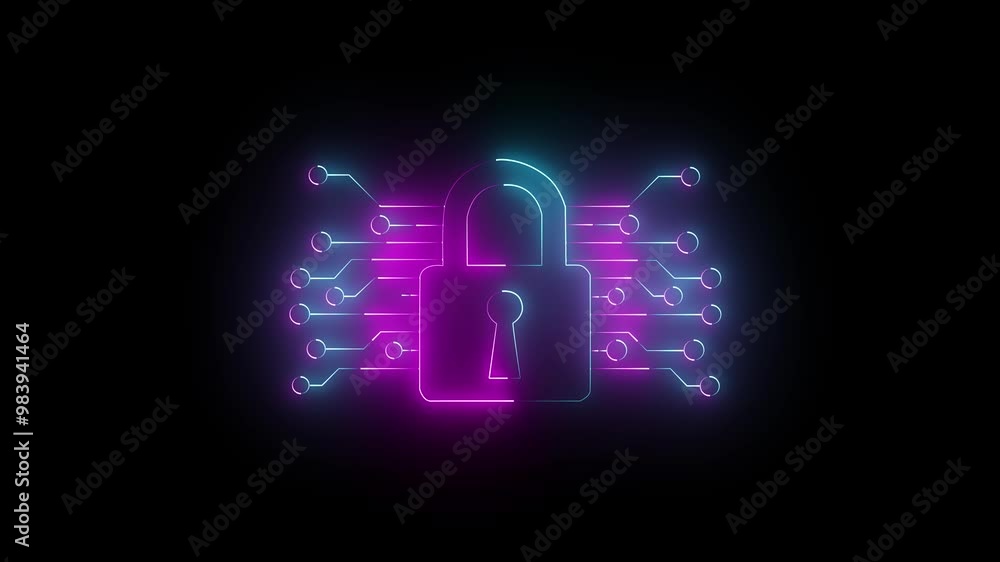 Cybersecurity, digital lock and circuit board for data coding, Closed padlock on digital circuit board. Tech Lines Safety concept. Digital data Cybersecurity, digital lock and circuit board for data coding, Closed padlock on digital circuit board. Tech Lines Safety concept. Digital data