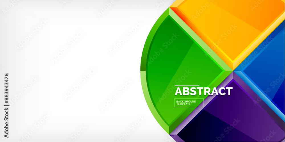 Glossy circles geometric background. Vector Illustration For Wallpaper, Banner, Background, Card, Book Illustration, landing page Glossy circles geometric background. Vector Illustration For Wallpaper, Banner, Background, Card, Book Illustration, landing page
