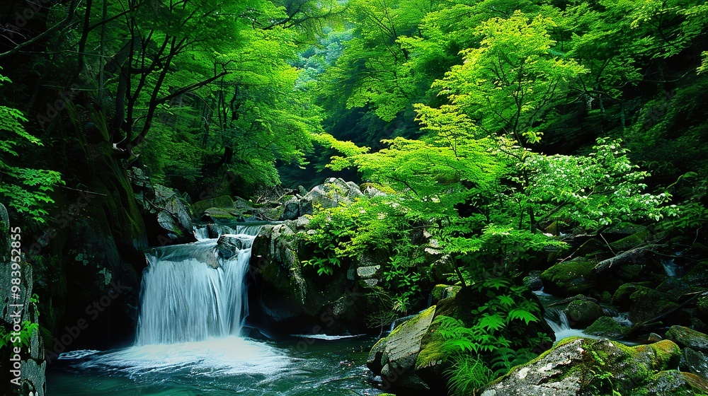Flower_Waterfall_Mountain_Green_Forest_Ant_lphon Flower_Waterfall_Mountain_Green_Forest_Ant_lphon