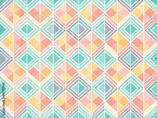 seamless geometric pattern generative ai