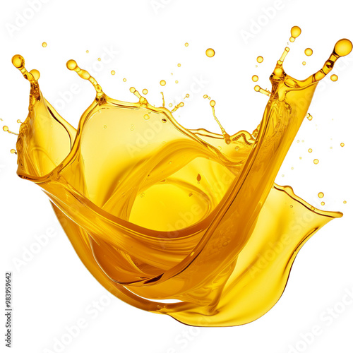 orange juice splash