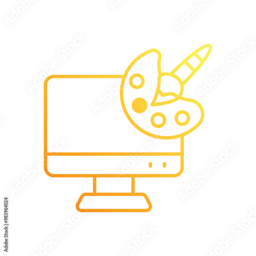 Nft Art vector icon