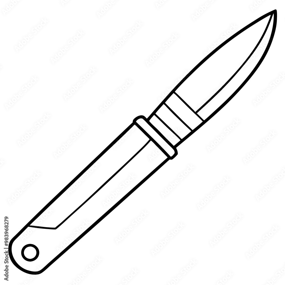 office knife sketch outline coloring book page line art drawing office knife sketch outline coloring book page line art drawing
