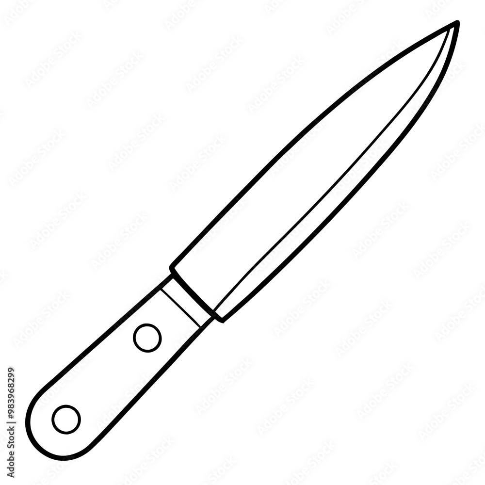 office knife sketch outline coloring book page line art drawing office knife sketch outline coloring book page line art drawing