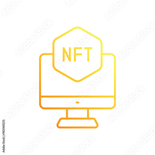 Nft Item vector icon