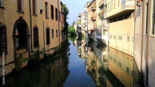A canal in Padova, Italy