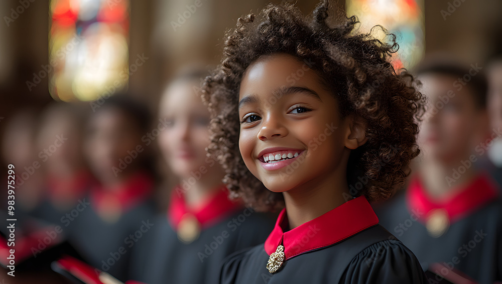 A Group of Young Black and White Women in Choir Robes
A Group of Young Black and White Women in Choir Robes