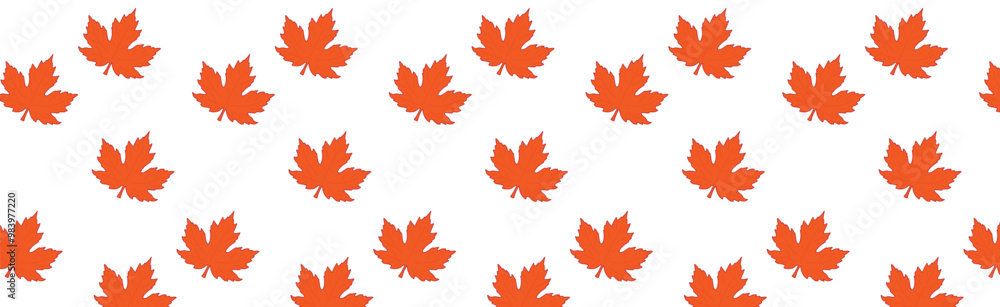 maple leaves pattern on transparent background maple leaves pattern on transparent background