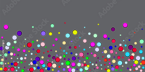 abstract background with circles