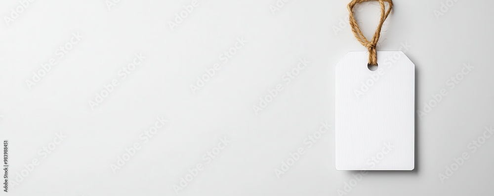 An eye-catching Black Friday concept featuring an oversized price tag suspended in the air An eye-catching Black Friday concept featuring an oversized price tag suspended in the air
