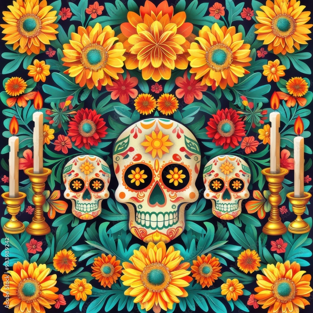 Traditional Day of the Dead
Traditional Day of the Dead