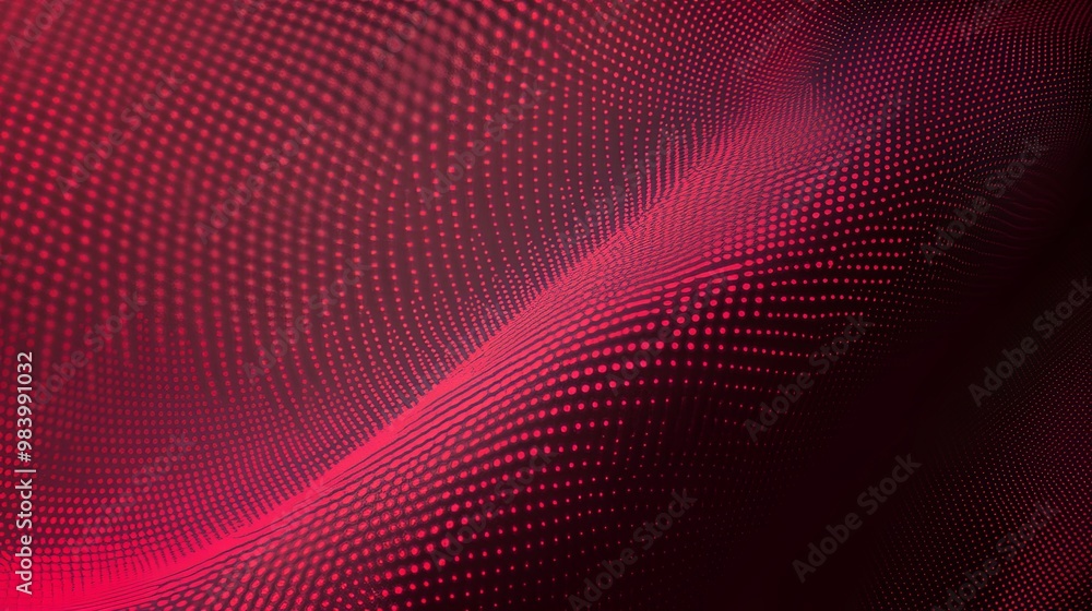 Abstract Halftone Background in Rich Burgundy Abstract Halftone Background in Rich Burgundy