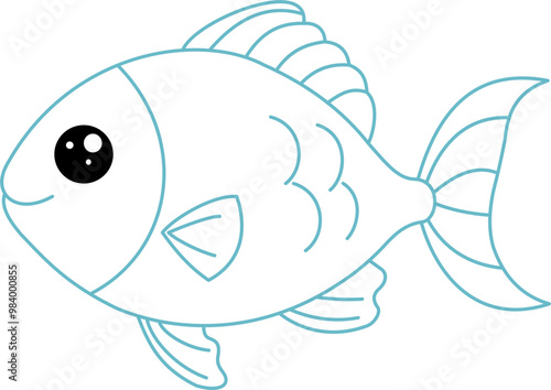 Fish outline