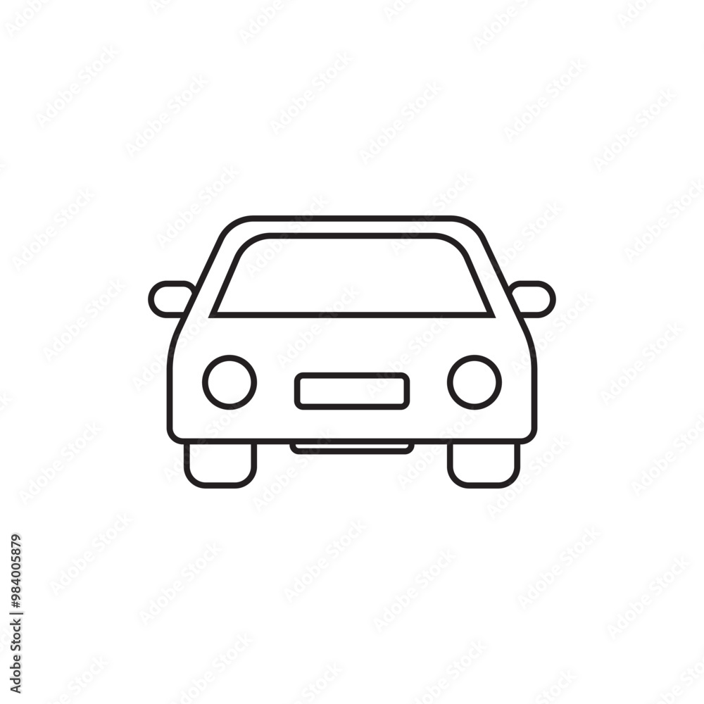 Car illustration icon Car illustration icon