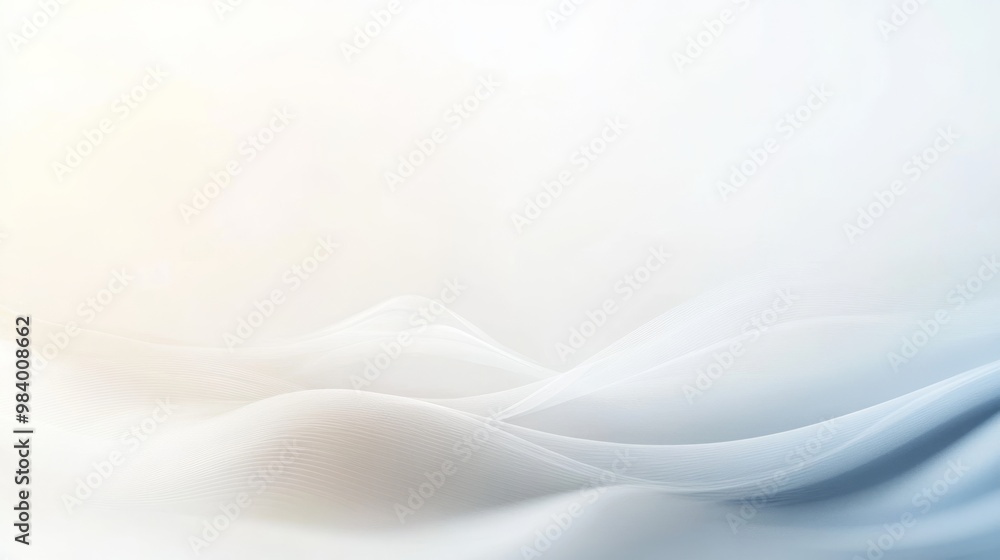 Fototapeta premium Bright white background with a soft gradient effect,