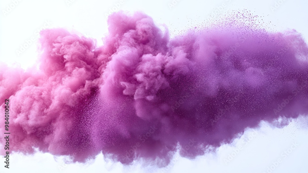 Fototapeta premium Pink Powder Explosion