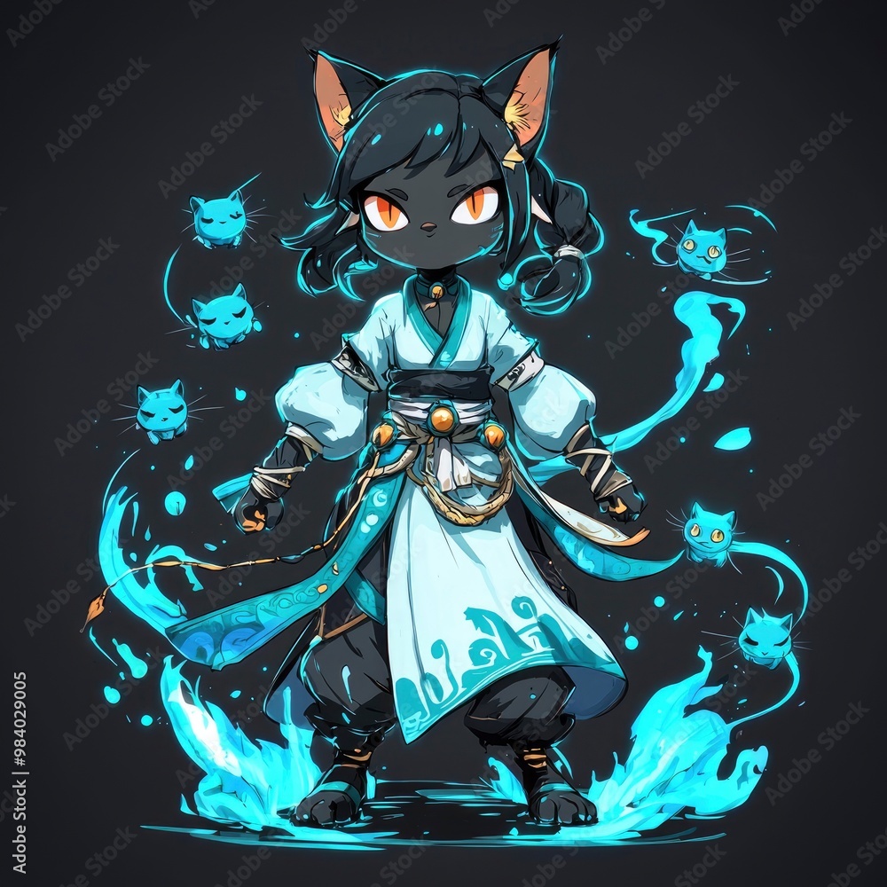 Black Cat Spirit Summoner Black Cat Spirit Summoner
