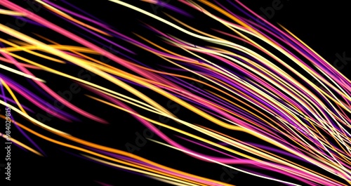 neon rays. Concept for big ...